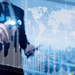 Image representing the concept of 'best MT4 Broker UK.' Visual elements include financial charts, modern trading platform interface, British landmarks, and symbols of excellence and trust in the financial industry. The image conveys professionalism, reliability, and innovation associated with top MetaTrader 4 brokers in the United Kingdom.