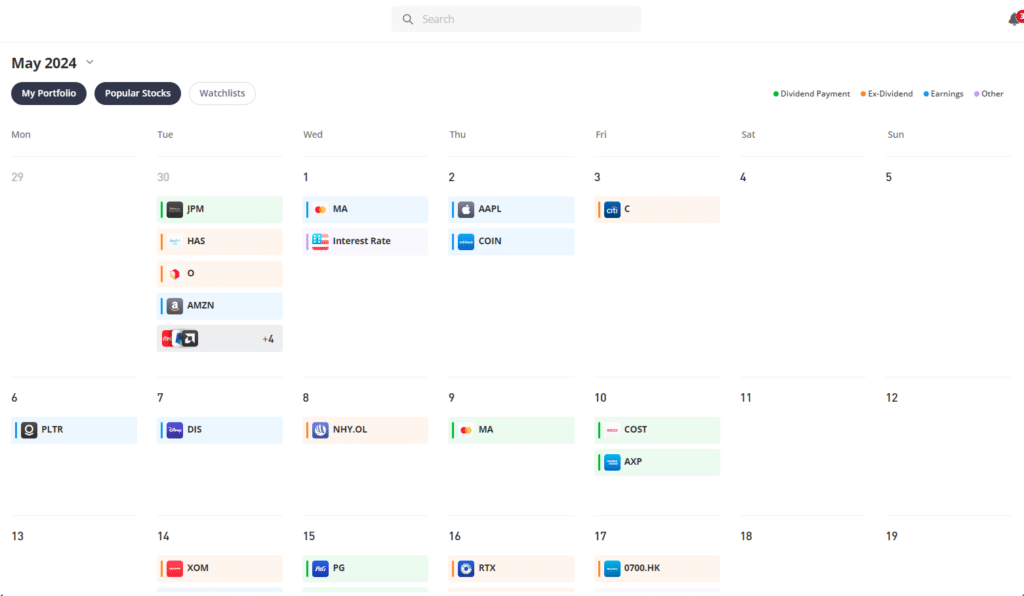 eToro economic calendar May 24