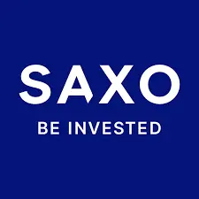Saxo Logo With Blue Background