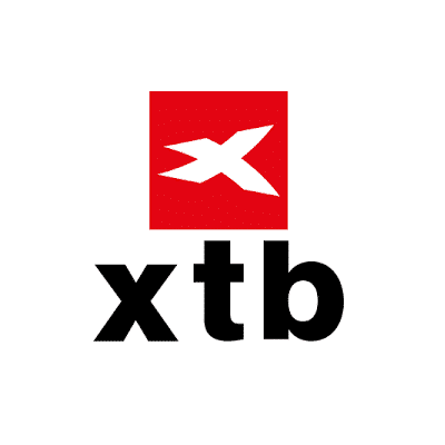 XTB logo – branding of X-Trade Brokers, an online trading platform offering forex, indices, commodities, and CFD trading
