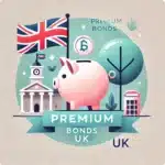 A visually appealing featured image representing Premium Bonds in the UK. The design should include soft pastel colors, a symbolic representation of s