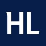 Hargreaves Landsdown logo with Dark-Blue Background