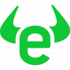 eToro logo – modern branding of the social trading platform offering stocks, ETFs, crypto, and CFD trading